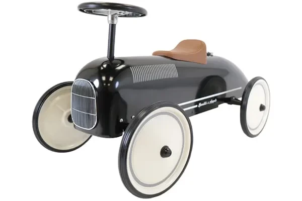 Loopauto oldtimer black