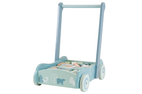 Hippiez Blue Walker loopwagen