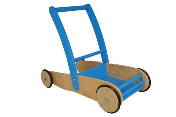 Pinolino loopwagen in de kleur blauw.