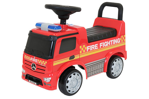 Voor de brandweer truck