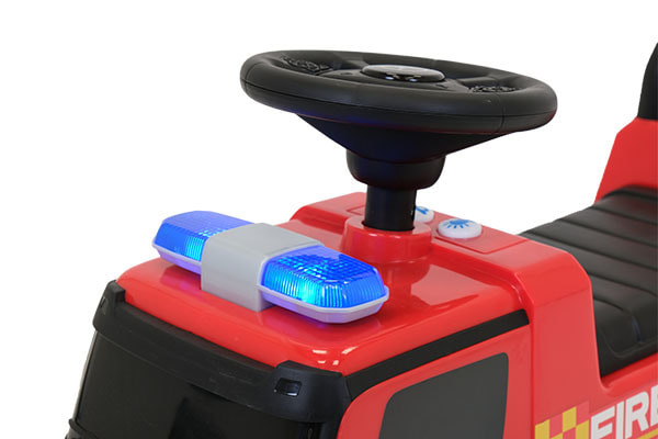 Werkende sirene met licht