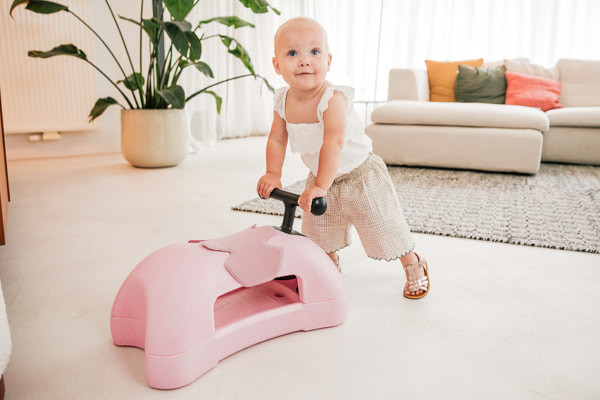 Te gebruiken zonder wieltjes onderop