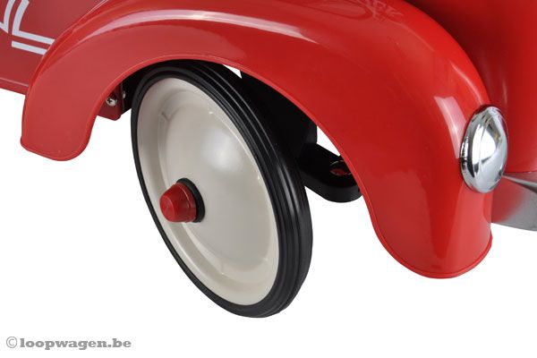 Met rubberen anti-kras banden.