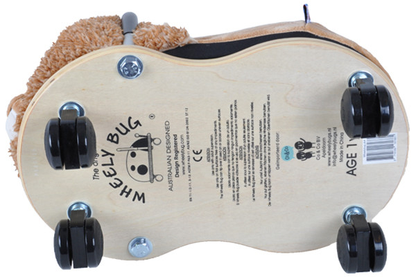 Met handige zwenkwieltjes