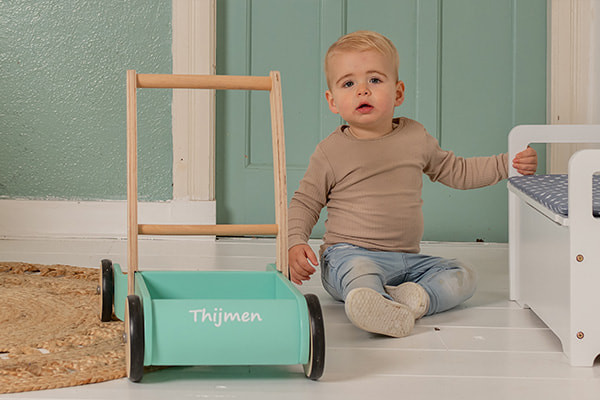 Optioneel: naamsticker