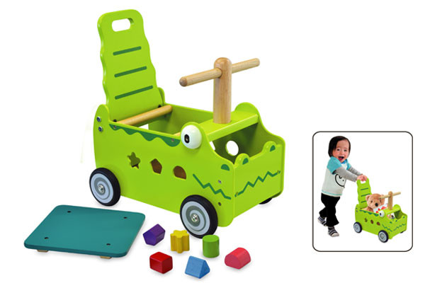 Opbergruimte onder de zitting.