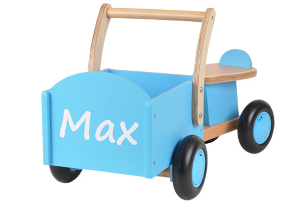 Optioneel: sticker met eigen naam.