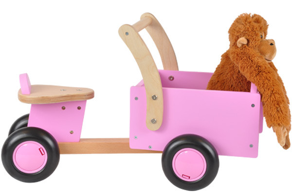 Voor het vervoer van speelgoed (excl. knuffel).