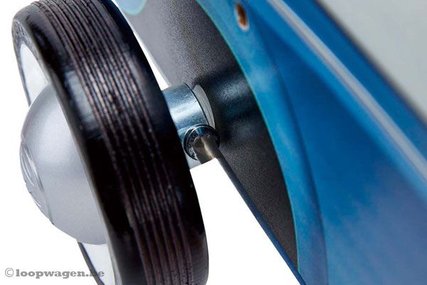 De rolweerstand is in te stellen.