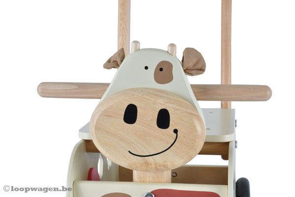 Vrolijke kop met zachte oortjes.