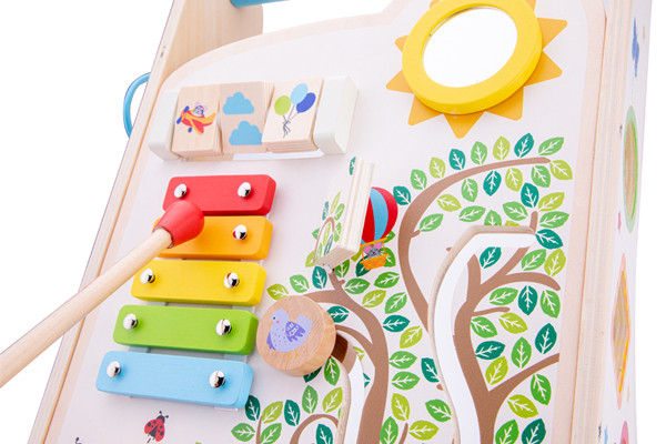 Er kan muziek worden gemaakt.