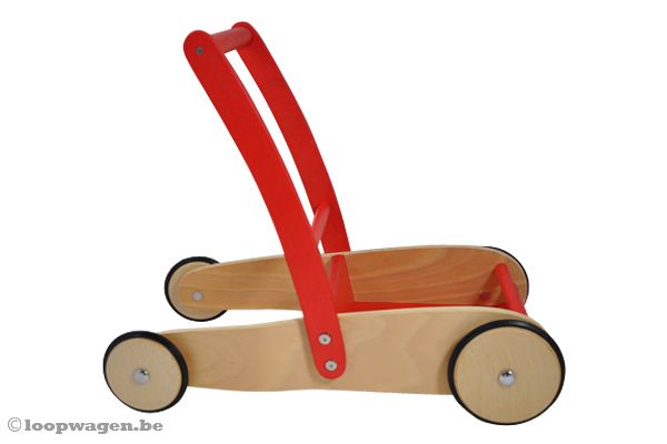 Extra stabiel door duwstang in het midden.