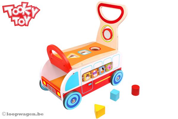 Tooky Walker loopwagen van Tooky Toy. 