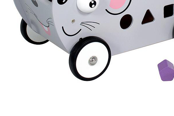 Wielen met rubberen rand